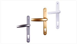 996 997 998 hoppe upvc door handle 200mm screw fixings 3 hole fix heading